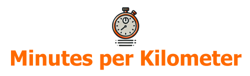 Minutes per kilometer home page